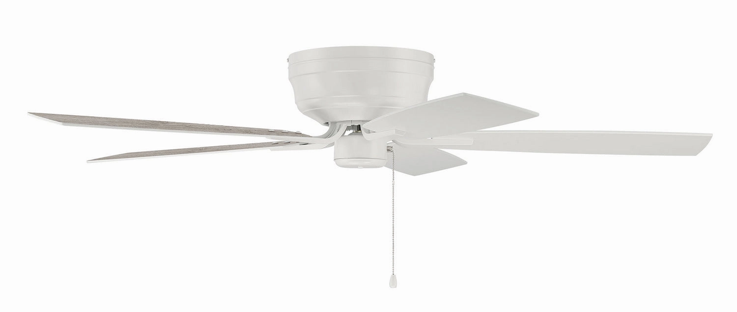 Pro Plus Hugger 52 52"Ceiling Fan White space-saving huggers with modern style