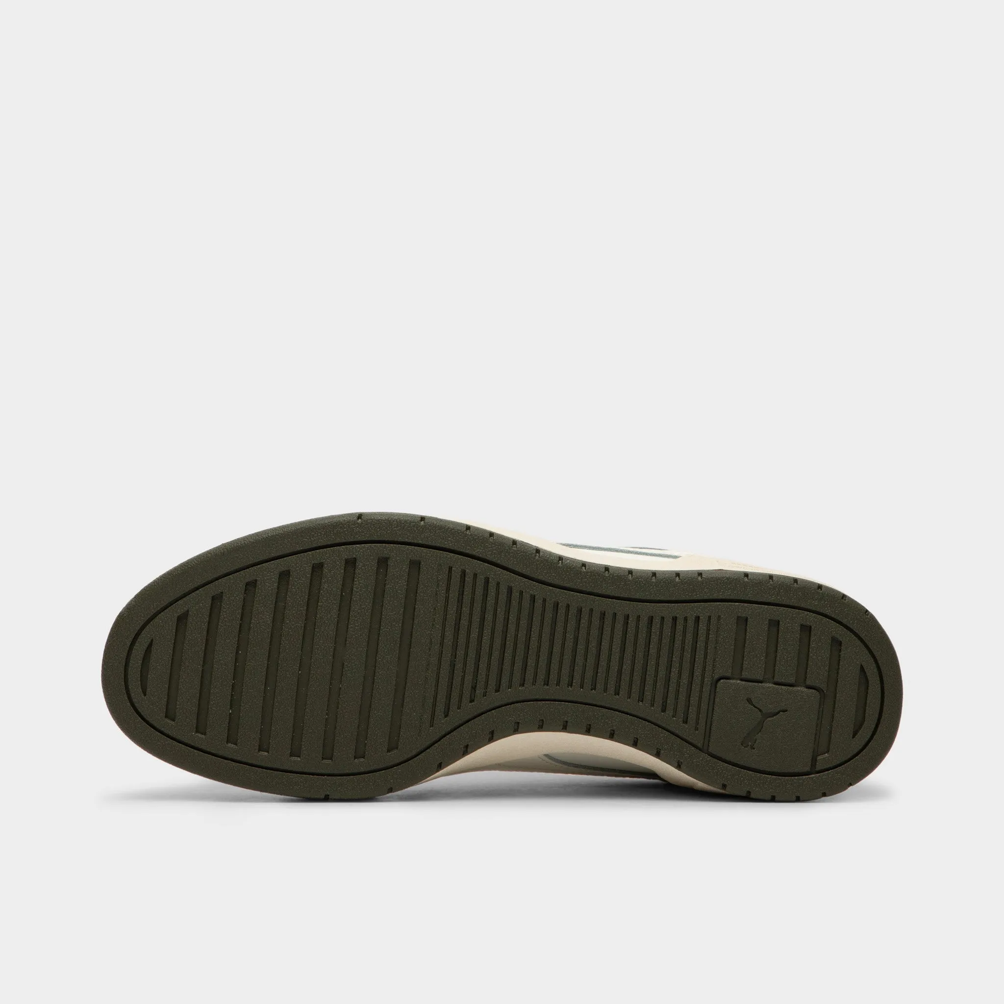 Puma CA Pro Sport Warm White / Alpine Snow - Dark Olive Puma Shoes