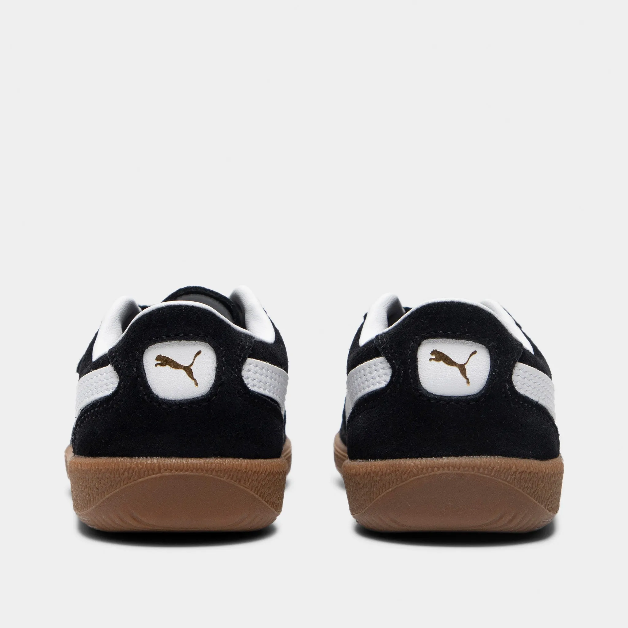 Puma Children's Palermo Black / White Puma Shoes