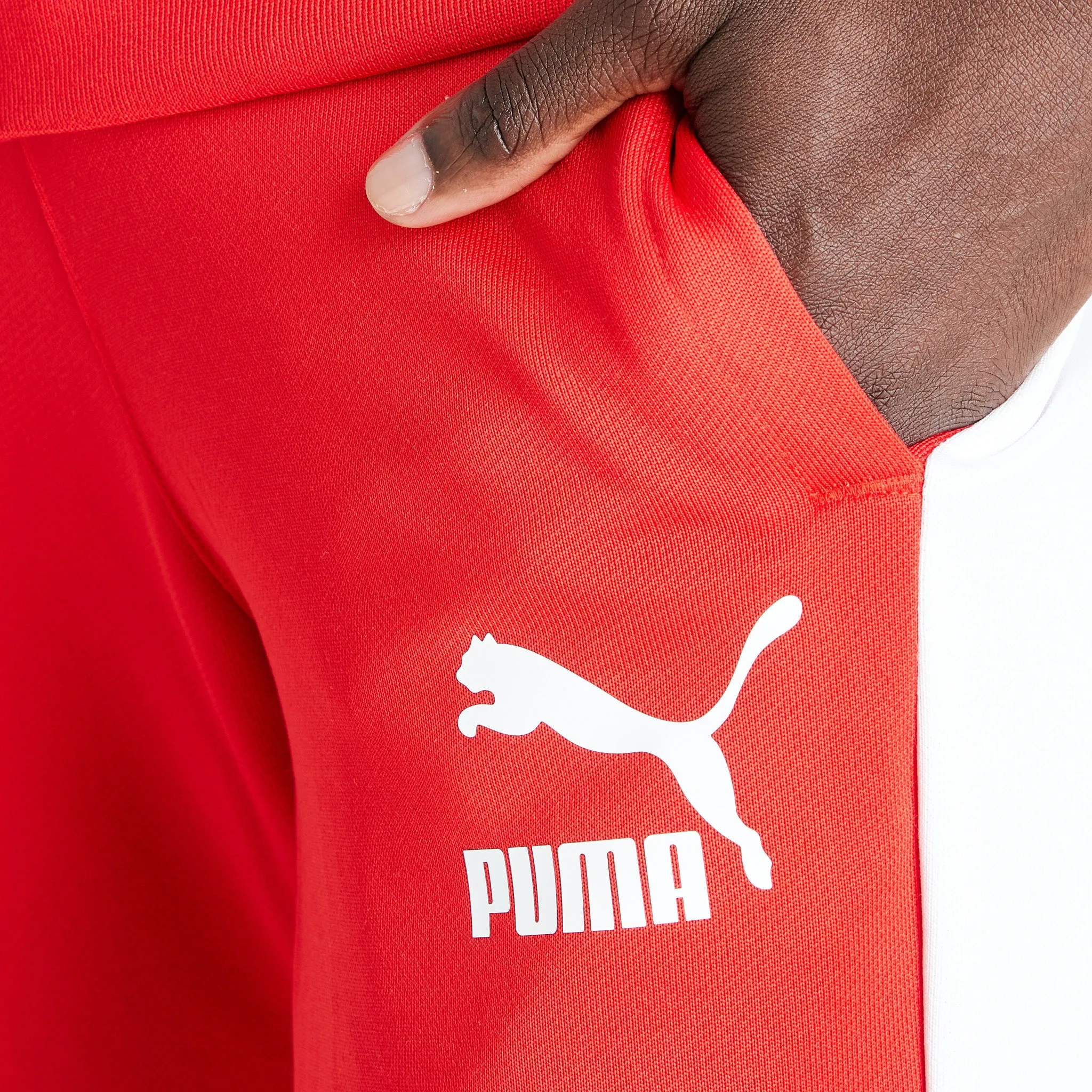 Puma Iconic T7 Track Pants PT / High Risk Red Puma Shoes