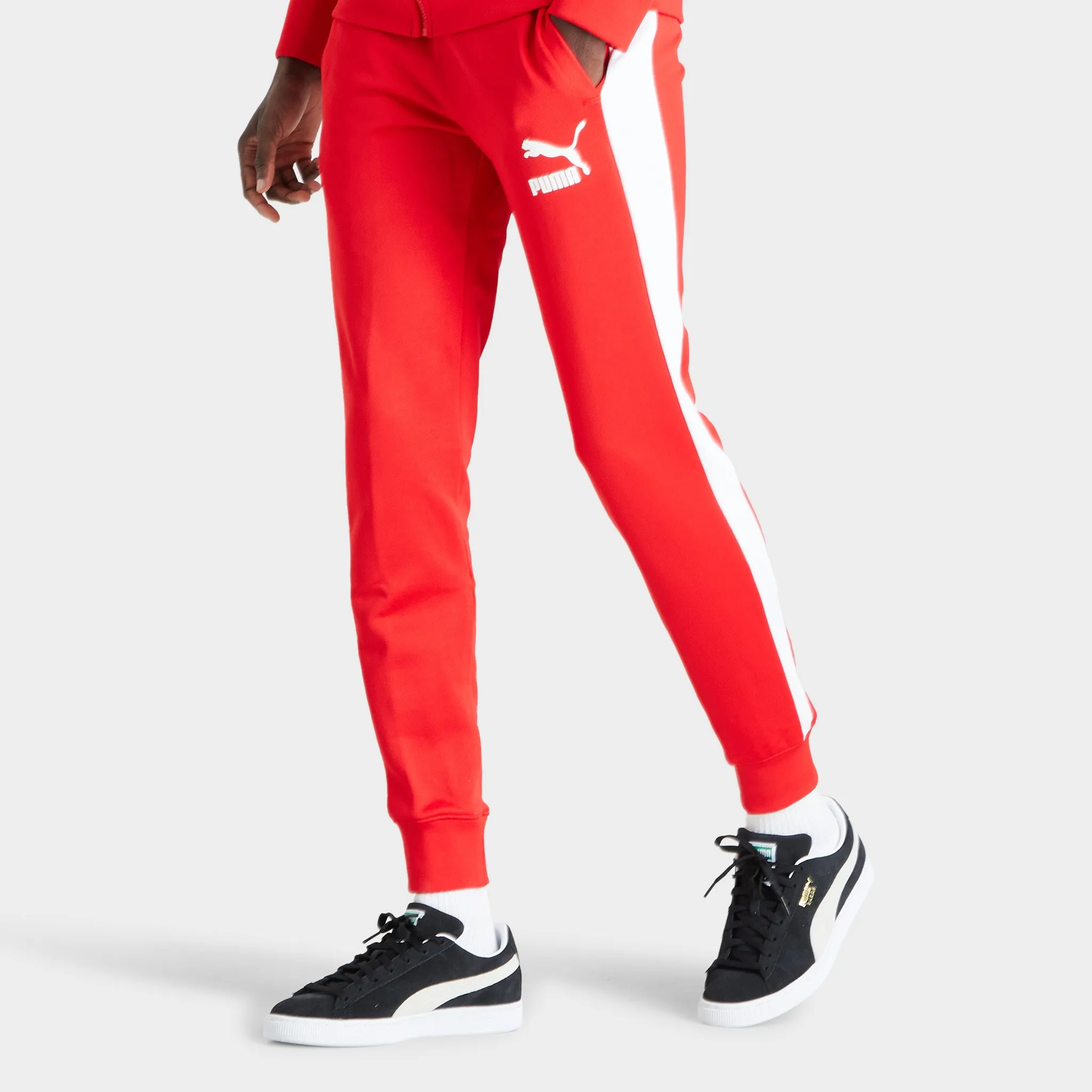 Puma Iconic T7 Track Pants PT / High Risk Red Puma Shoes