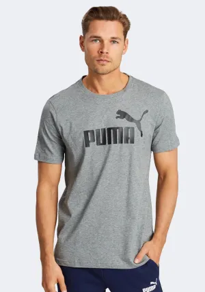 Puma Men’s Essential Logo Tee Grey