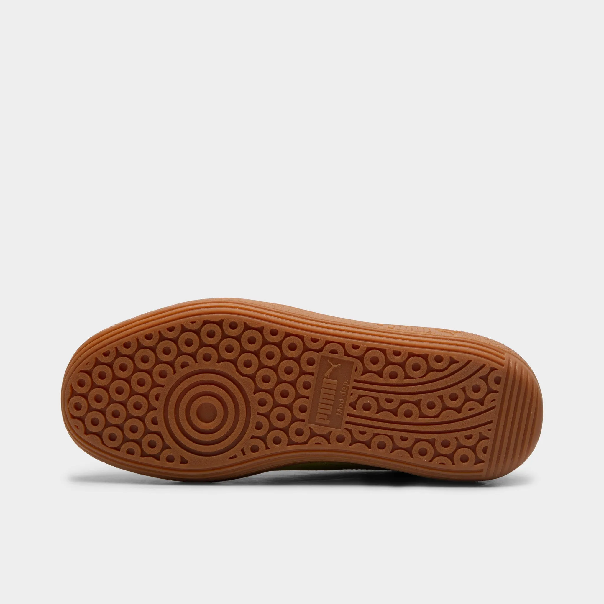 Puma Women's Palermo Salmon / Lime Sheen - Gum Puma Shoes