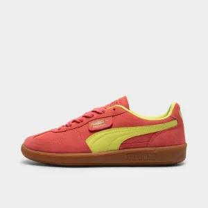 Puma Women's Palermo Salmon / Lime Sheen - Gum Puma Shoes