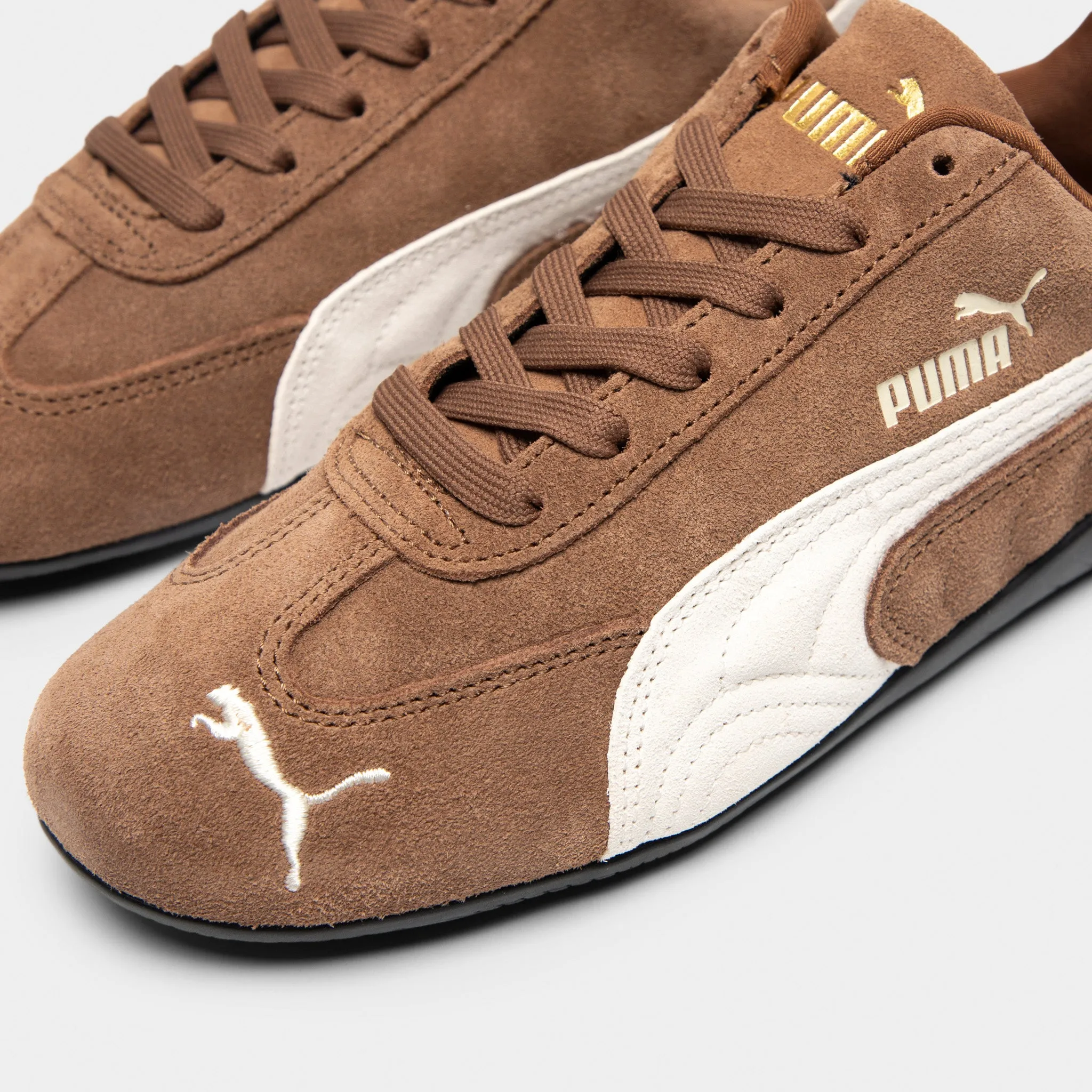 Puma Women's Speedcat OG Haute Coffee / Frosted Ivory Puma Shoes