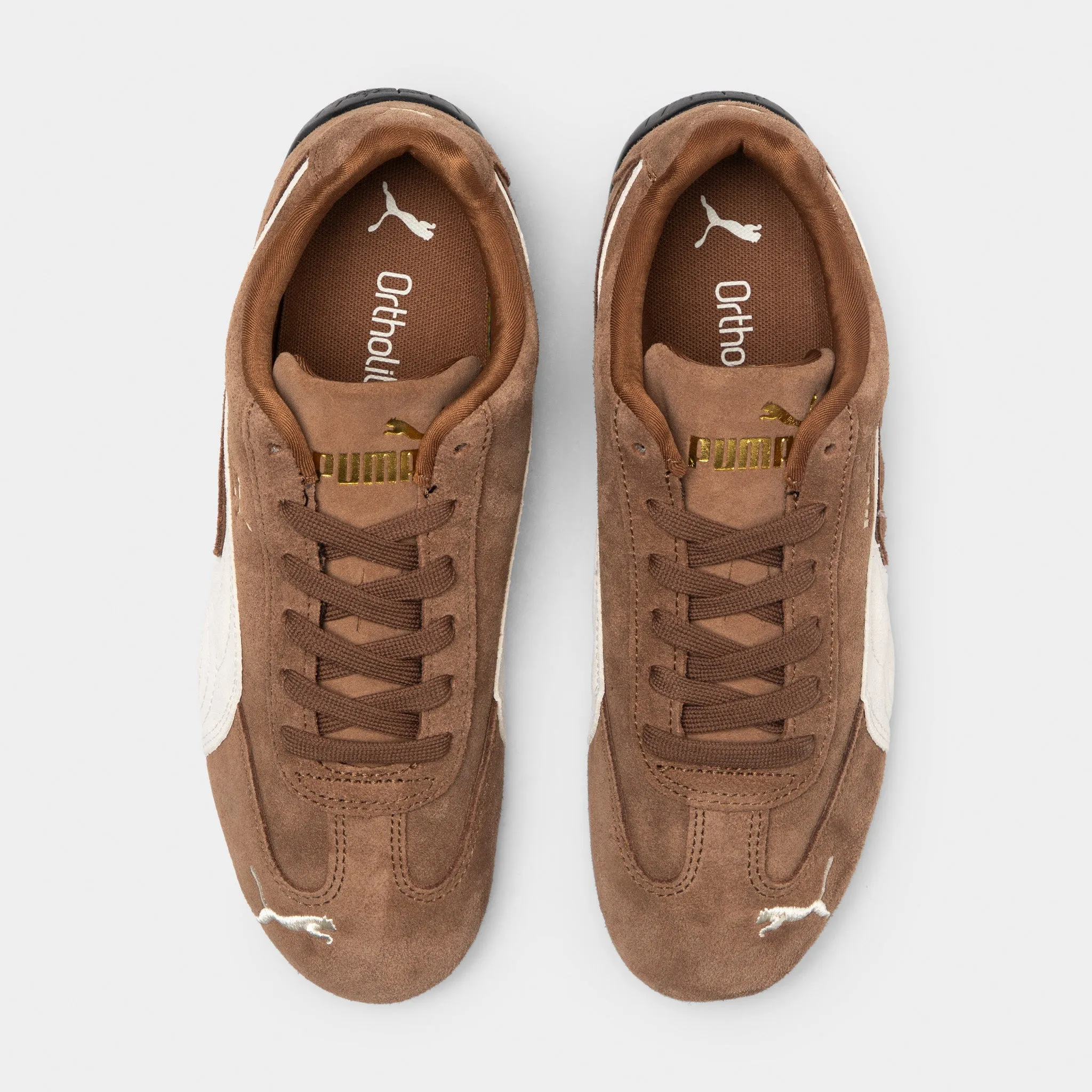 Puma Women's Speedcat OG Haute Coffee / Frosted Ivory Puma Shoes