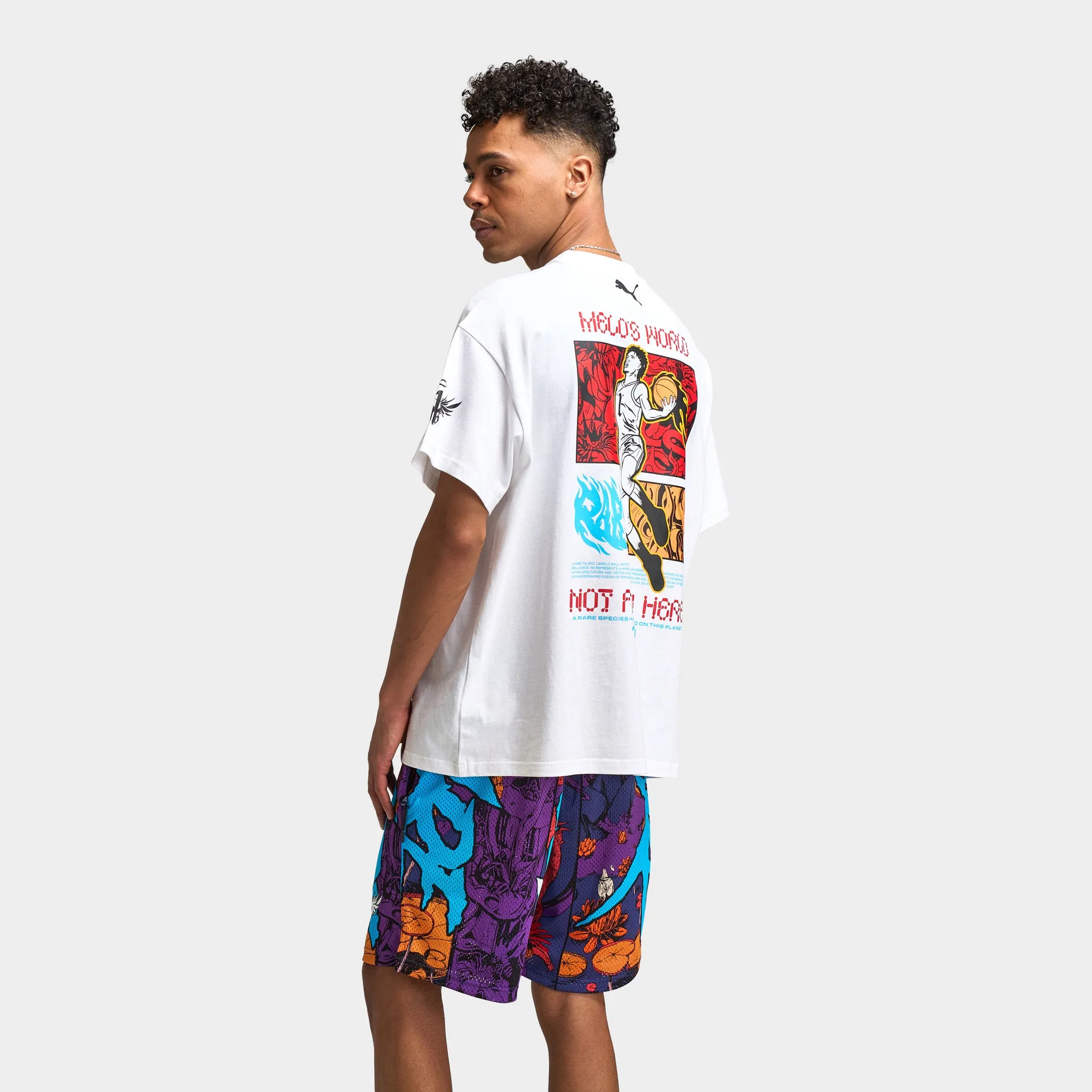 Puma x LaMelo Ball Phoenix T-Shirt II / Puma White Puma Shoes