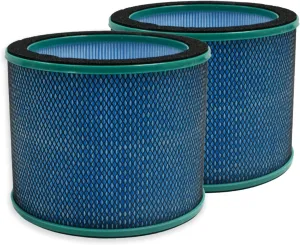 PUREBURG Replacement Filter Compatible with ULTTY R021 R21 R020 R20 Bladeless Tower Fan   Air Purifier 2-in-1 & MODERE Hot   Cold Air Purifier,2-Pack H13 HEPA Air Clean Tower bladeless fan for modern homes