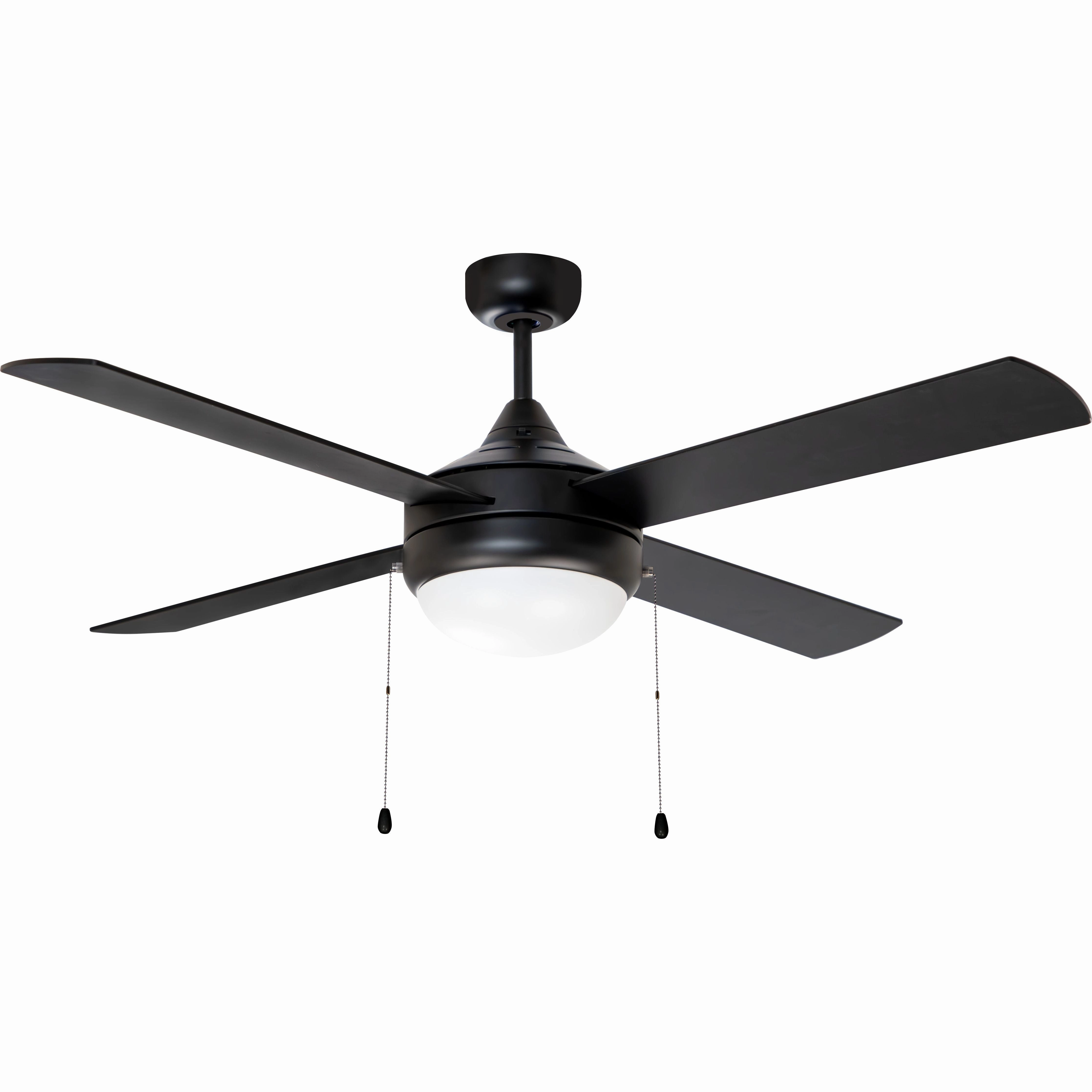 Quattro 52" 4-Blade Fan quiet ceiling fans with remote control