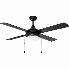 Quattro 52" 4-Blade Fan quiet ceiling fans with remote control