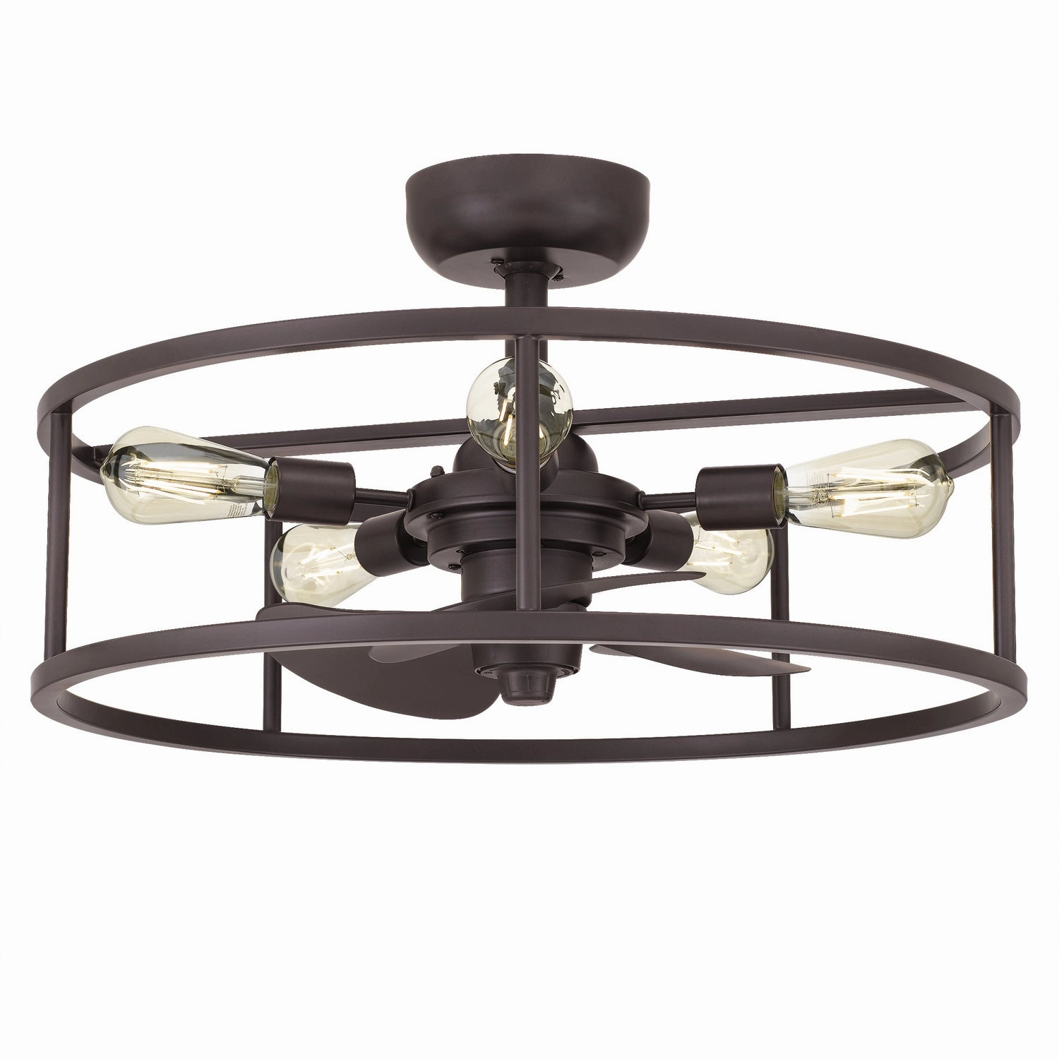 Quoizel Five Light Fandelier chandelier ceiling fans for elegant decor