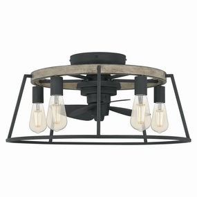Quoizel Five Light Fandelier chandelier ceiling fans for elegant decor