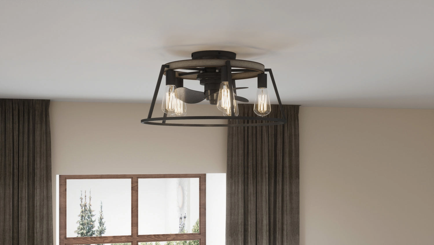 Quoizel Five Light Fandelier