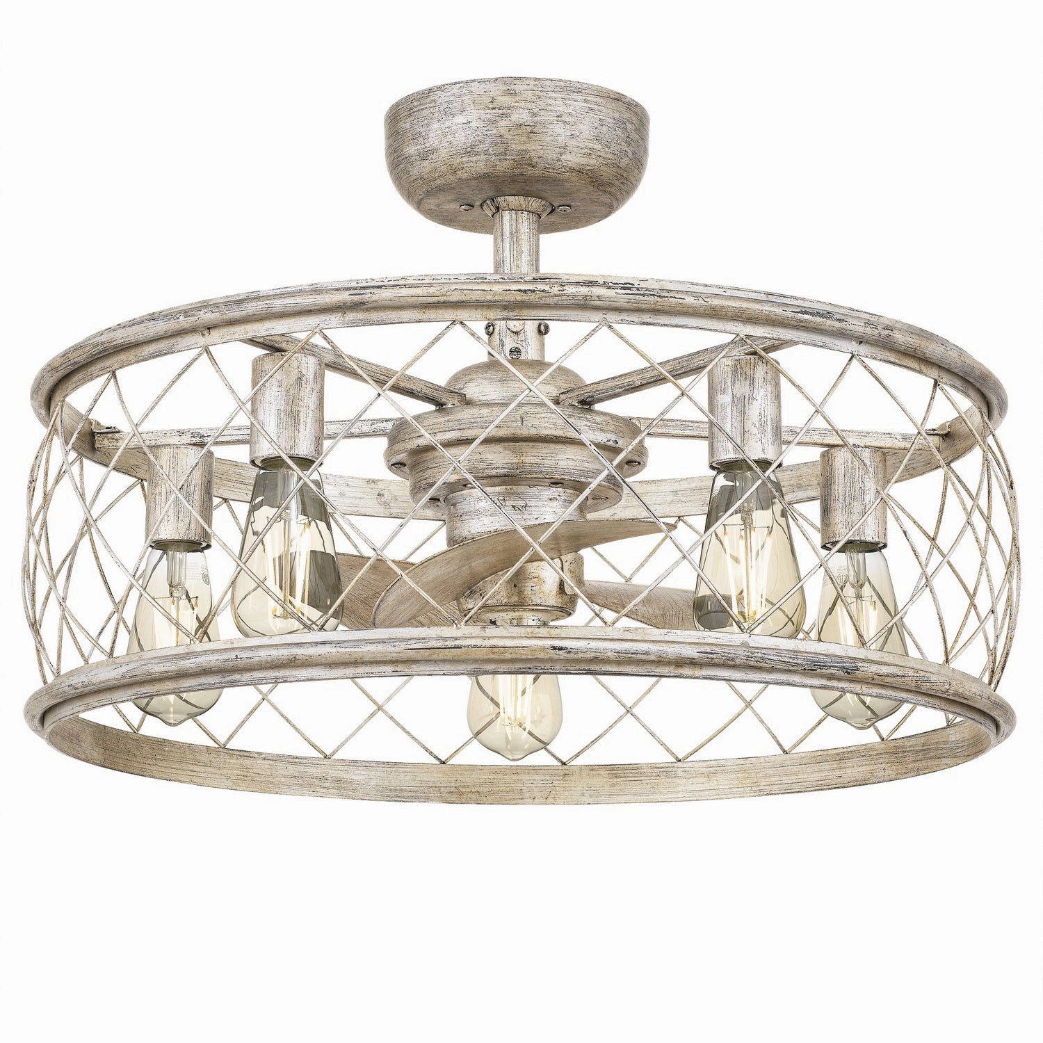Quoizel Five Light Fandelier chandelier ceiling fans for elegant decor