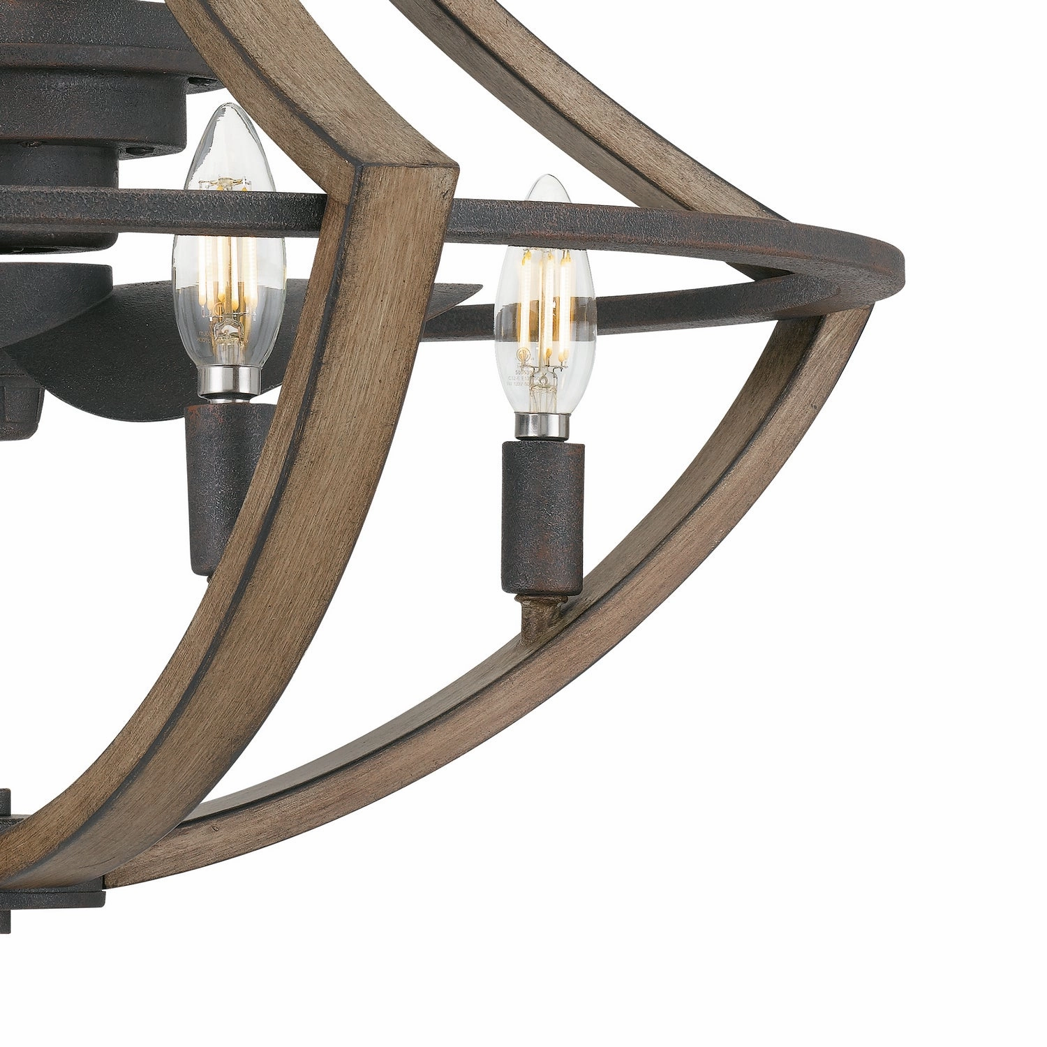 Quoizel Four Light Fandelier