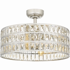 Quoizel Four Light Fandelier chandelier ceiling fans for elegant decor