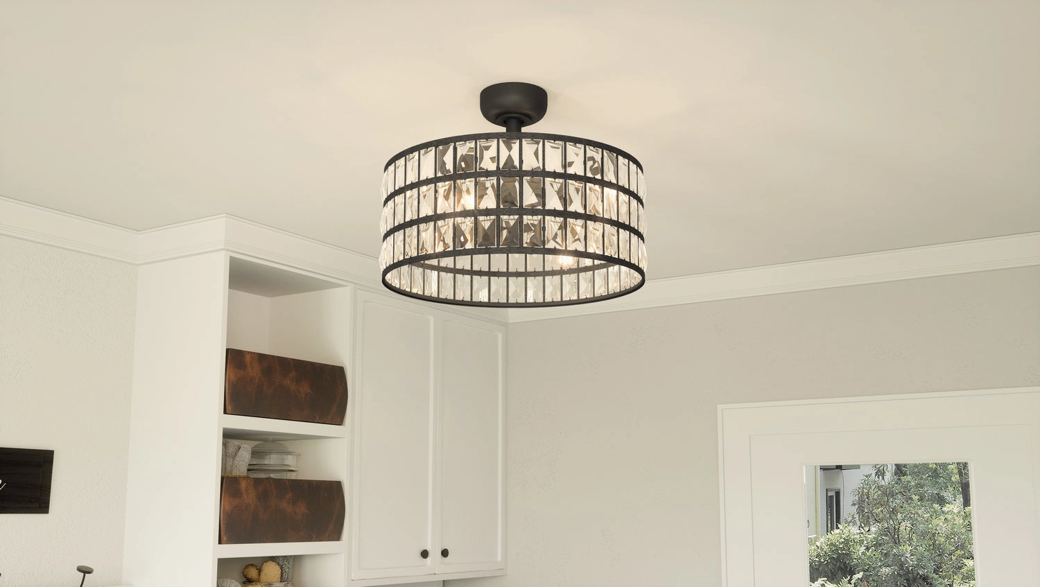 Quoizel Four Light Fandelier