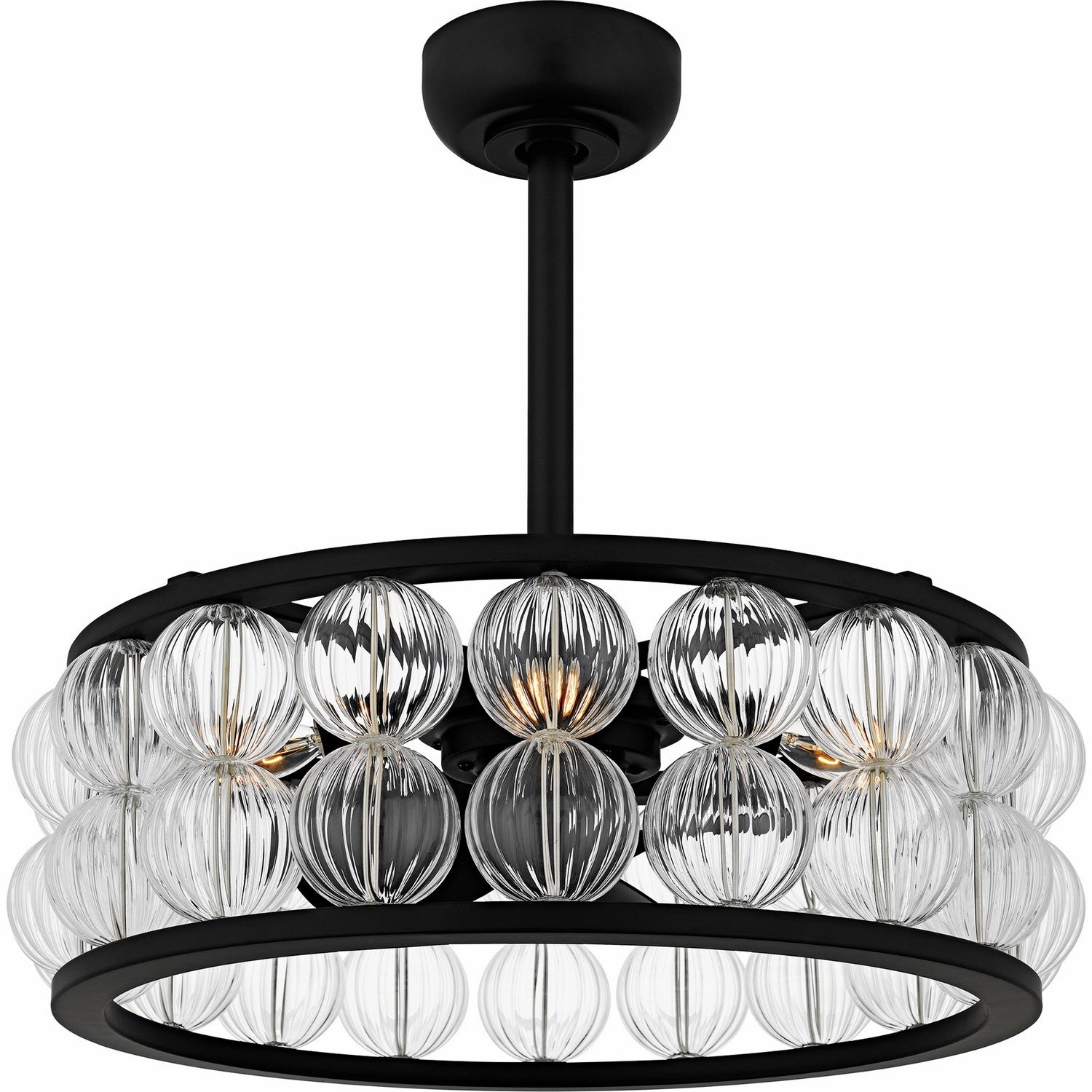 Quoizel Terrarock Fandelier | with 6W B10