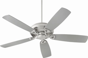 Quorum 62" Alto Indoor Pull Chain Ceiling Fan whisper-quiet fans for indoor comfort