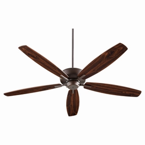 Quorum Breeze 60" Indoor Pull Chain Ceiling Fan Ceiling fan with adjustable speed settings