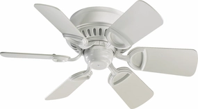 Quorum Medallion 30" Indoor Flushmount Pull Chain Ceiling Fan adjustable indoor fans for better cooling