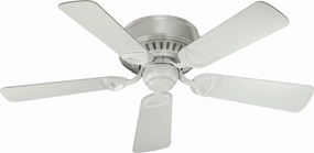 Quorum Medallion 42" Indoor Flushmount Pull Chain Ceiling Fan Ceiling fan with adjustable speed settings