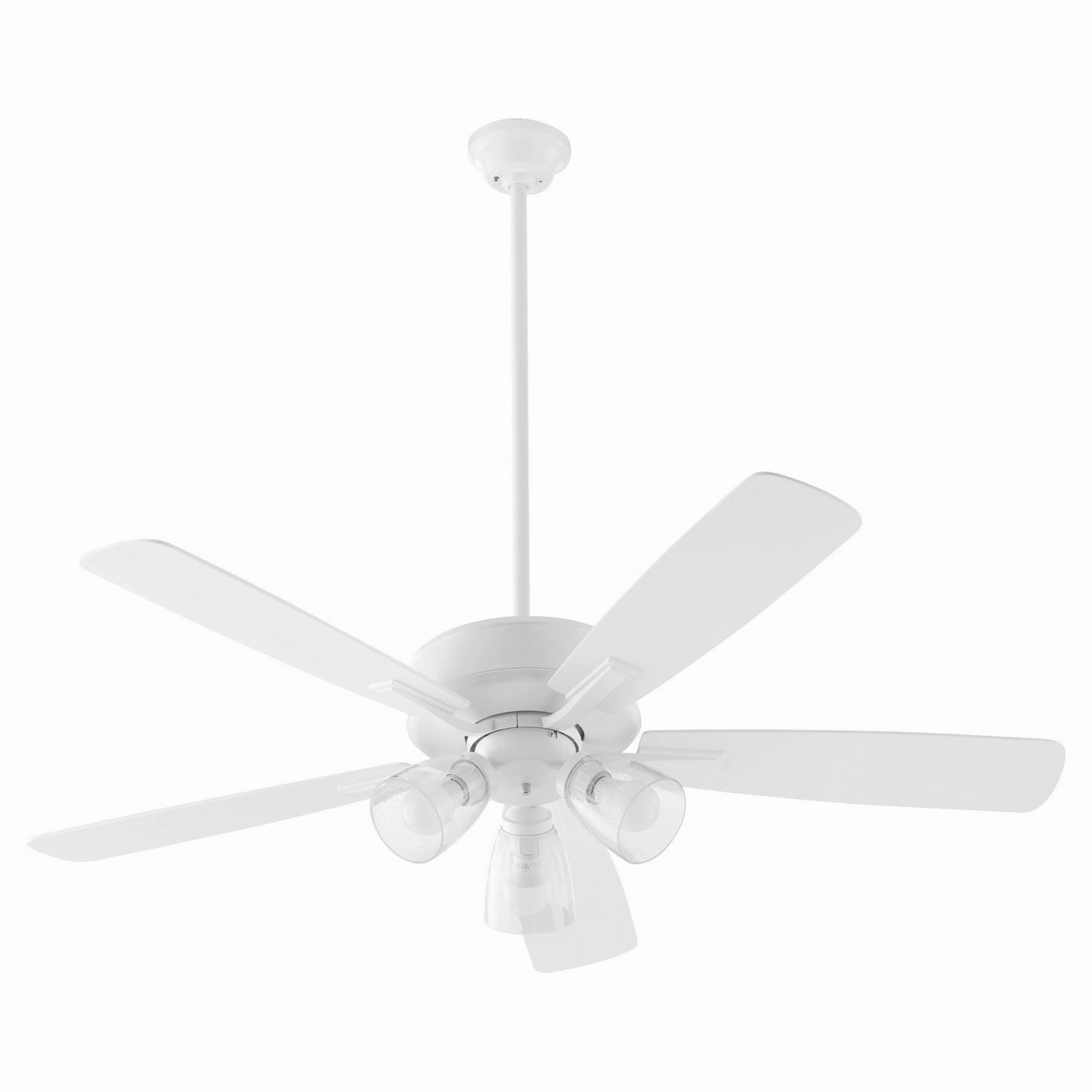 Quorum Ovation 52" 3 Light 27W LED Indoor Pull Chain Ceiling Fan