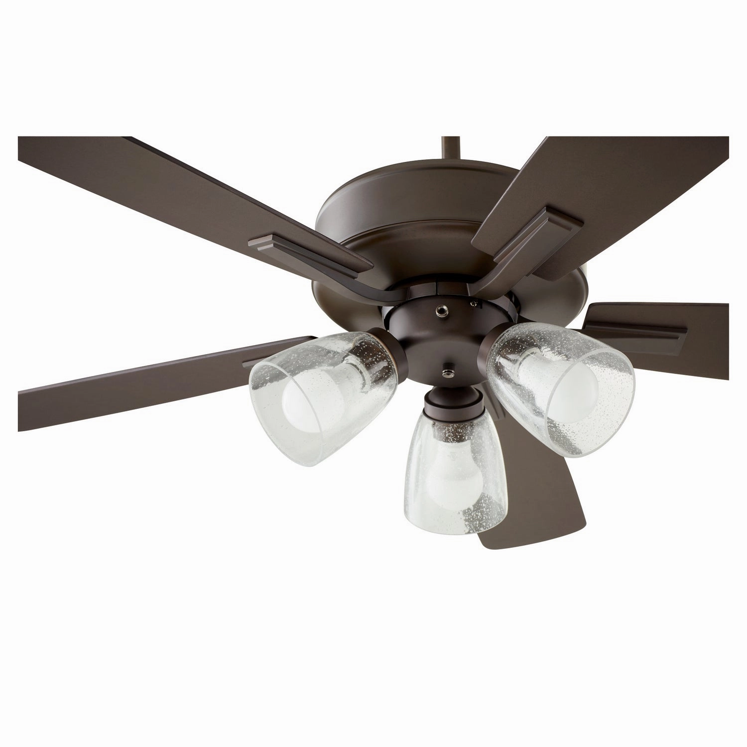 Quorum Ovation 52" 3 Light 27W LED Indoor Pull Chain Ceiling Fan
