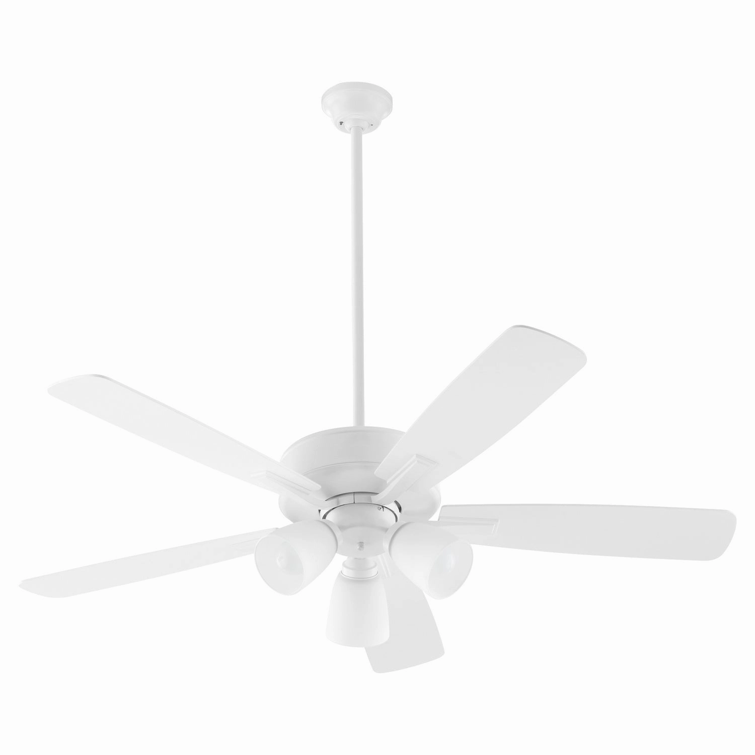 Quorum Ovation 52" 3 Light 27W LED Indoor Pull Chain Ceiling Fan