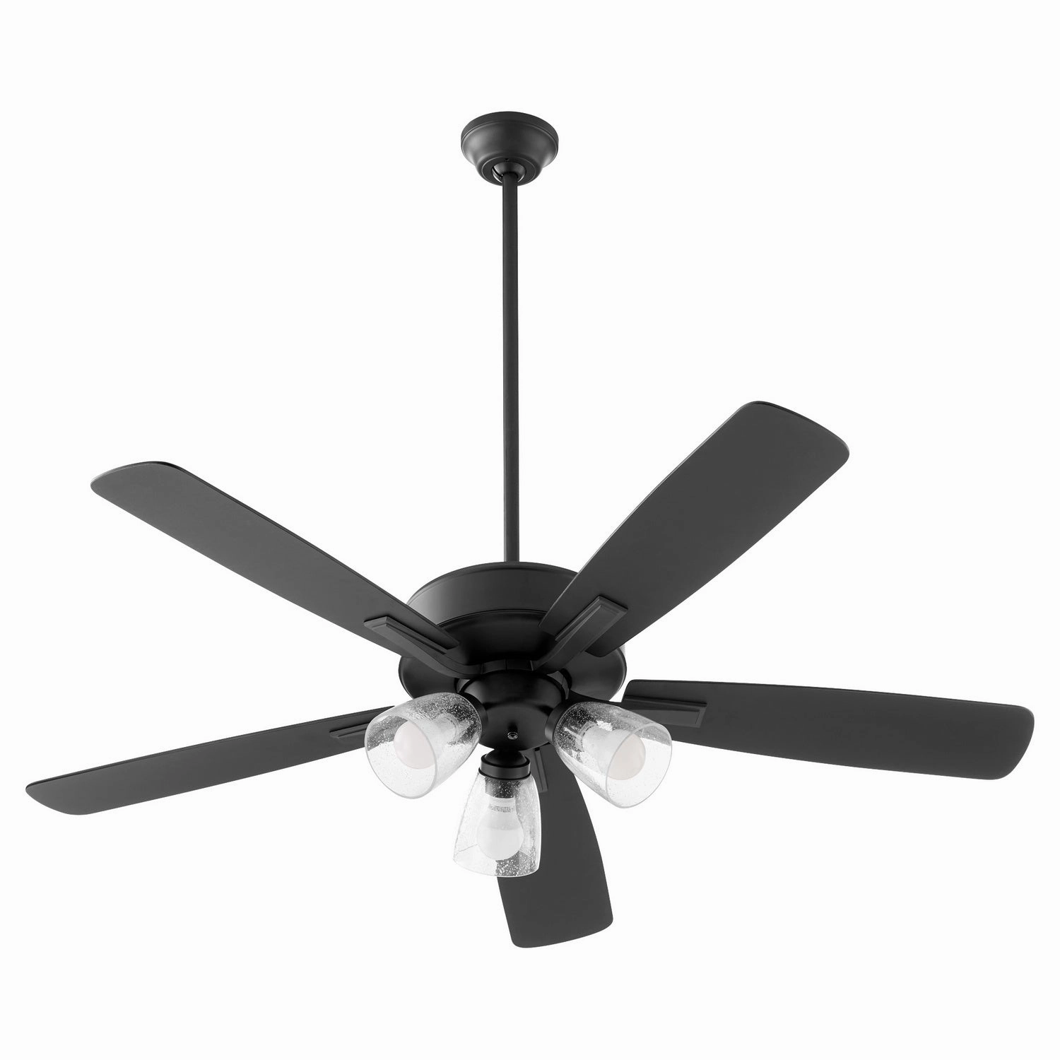 Quorum Ovation 52" 3 Light 27W LED Indoor Pull Chain Ceiling Fan