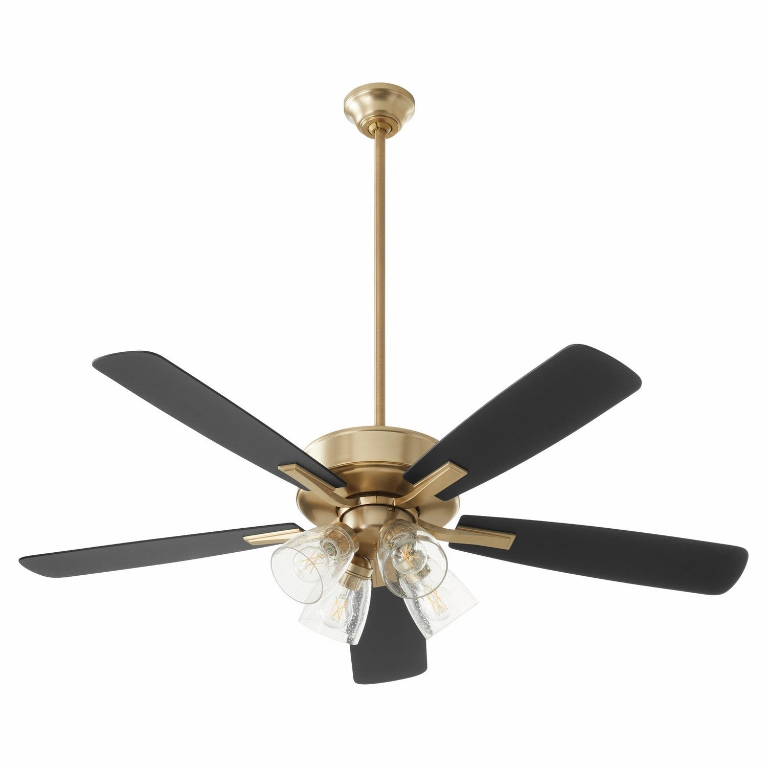 Quorum Ovation 52" 4 Light 36W LED Indoor Pull Chain Ceiling Fan