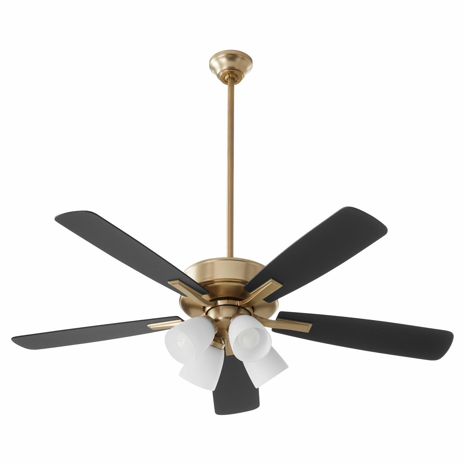 Quorum Ovation 52" 4 Light 36W LED Indoor Pull Chain Ceiling Fan