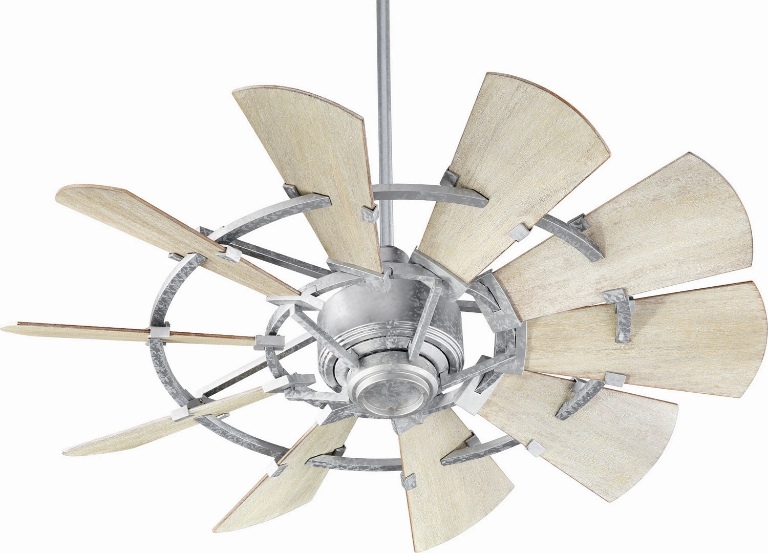 Quorum Windmill 44" Indoor DC Farmhouse Ceiling Fan with Remote Ceiling fan with adjustable speed settings
