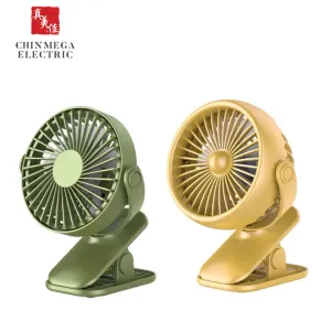 Rechargeable Mini Portable Desk Fan with LED light rechargeable portable fans for daily use