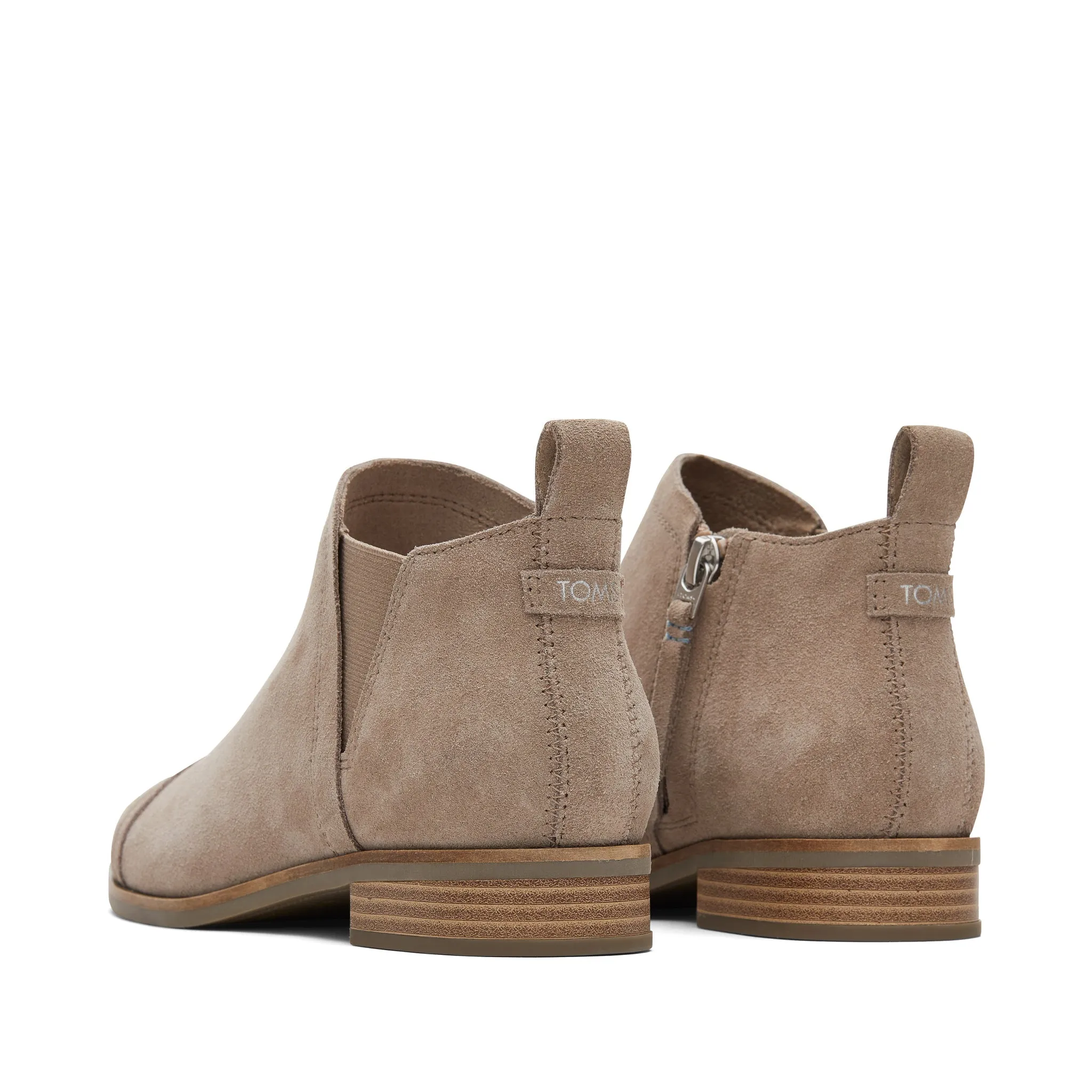 Reese Taupe Suede Ankle Boot