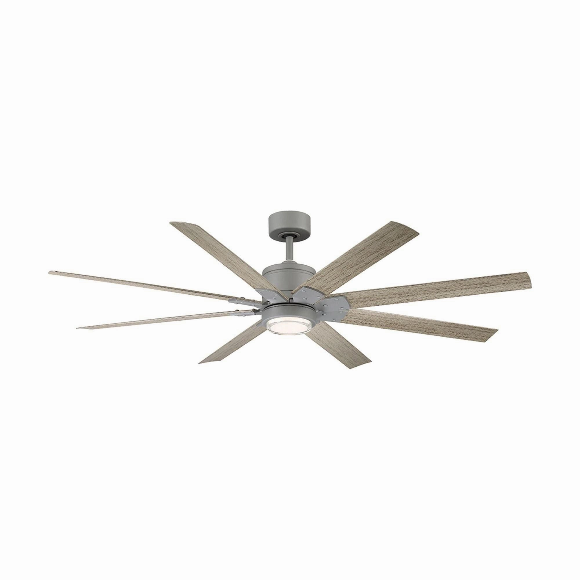 Renegade Indoor/Outdoor 8-Blade 52" Smart Ceiling Fan with LED Light Kit and Remote Control