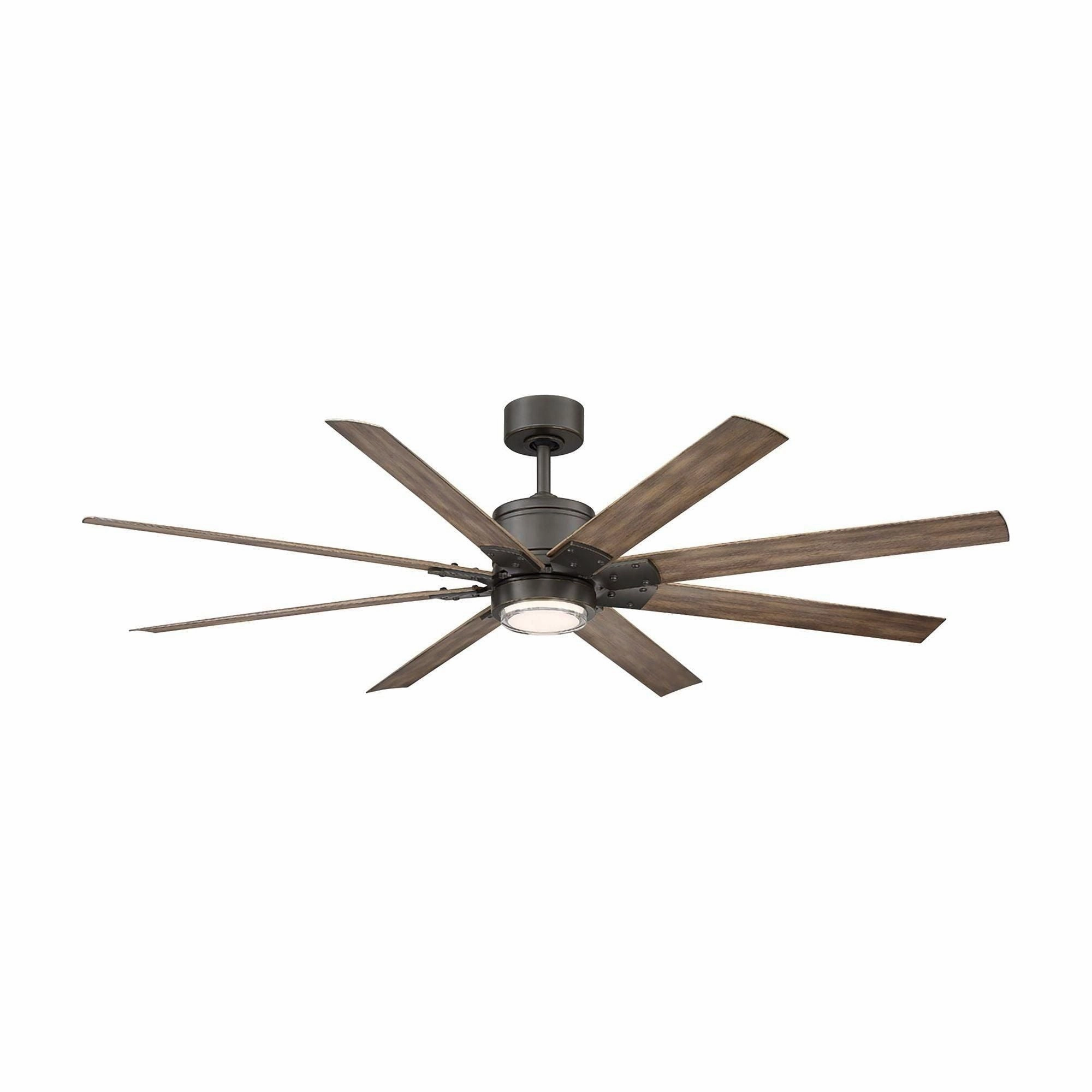 Renegade Indoor/Outdoor 8-Blade 52" Smart Ceiling Fan with LED Light Kit and Remote Control