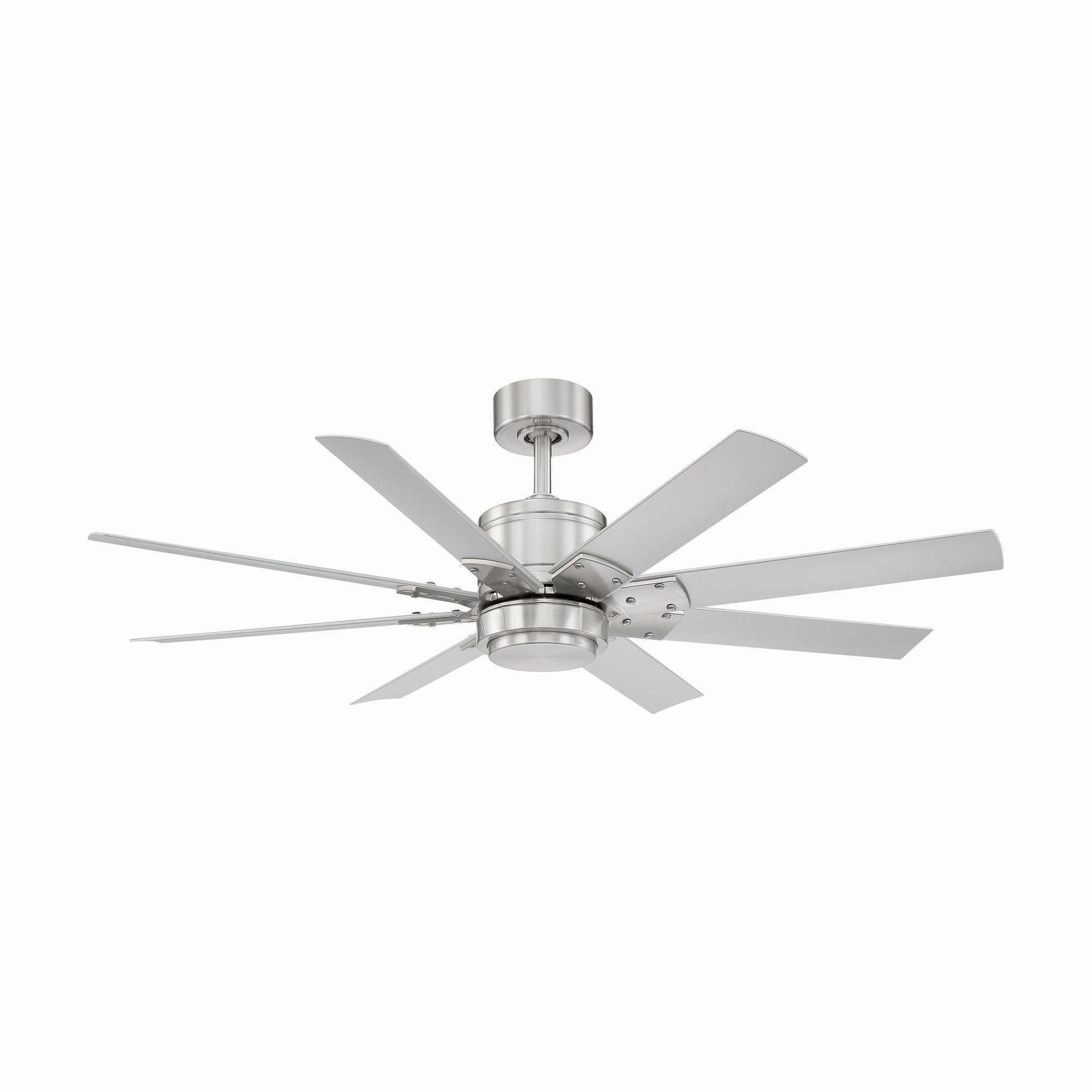 Renegade Indoor/Outdoor 8-Blade 52" Smart Ceiling Fan with LED Light Kit and Remote Control