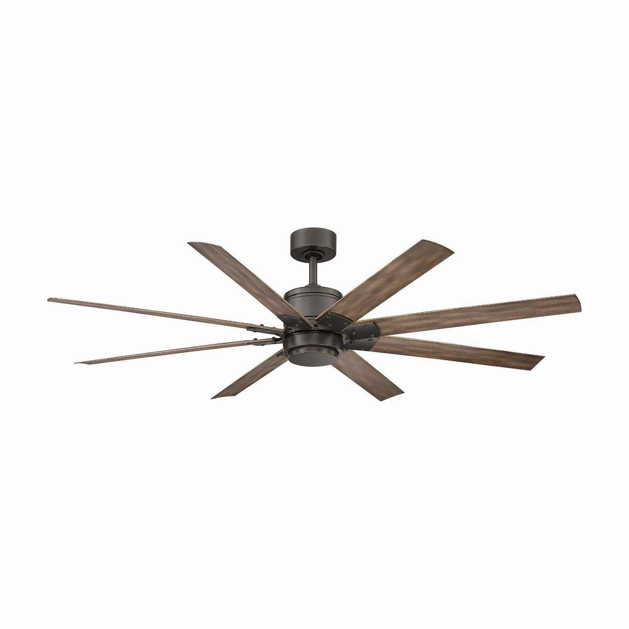 Renegade Indoor/Outdoor 8-Blade 52" Smart Ceiling Fan with LED Light Kit and Remote Control
