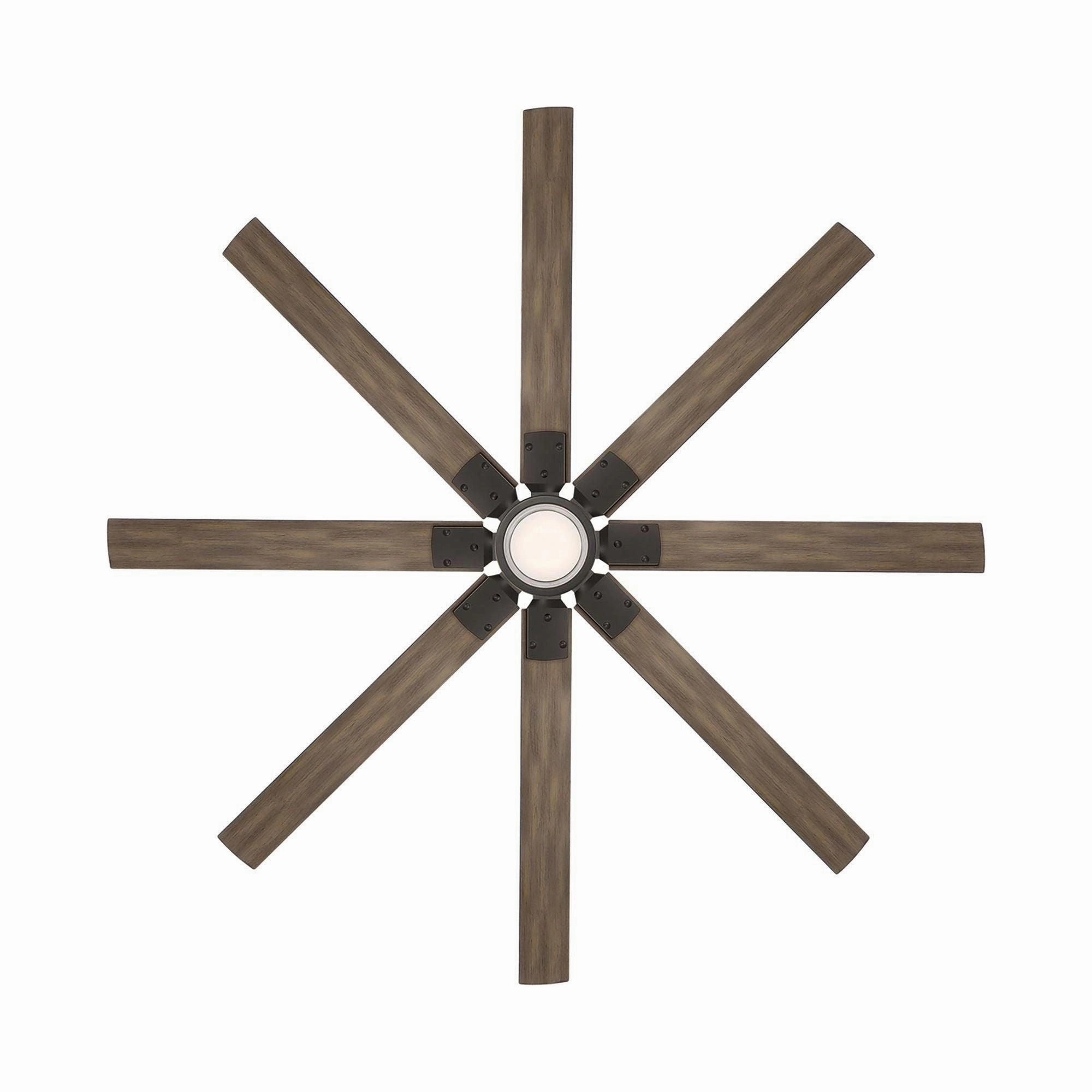 Renegade Indoor/Outdoor 8-Blade 52" Smart Ceiling Fan with LED Light Kit and Remote Control