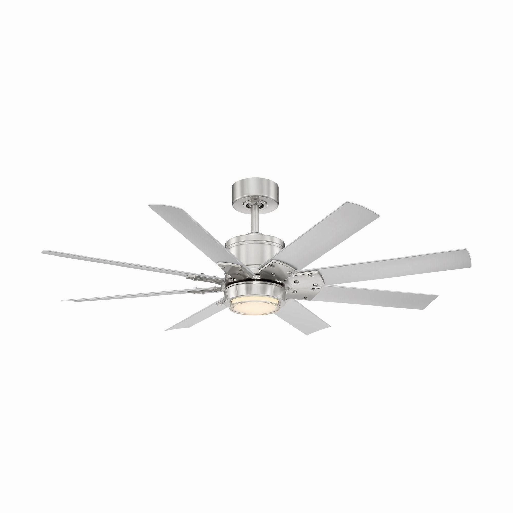 Renegade Indoor/Outdoor 8-Blade 52" Smart Ceiling Fan with LED Light Kit and Remote Control