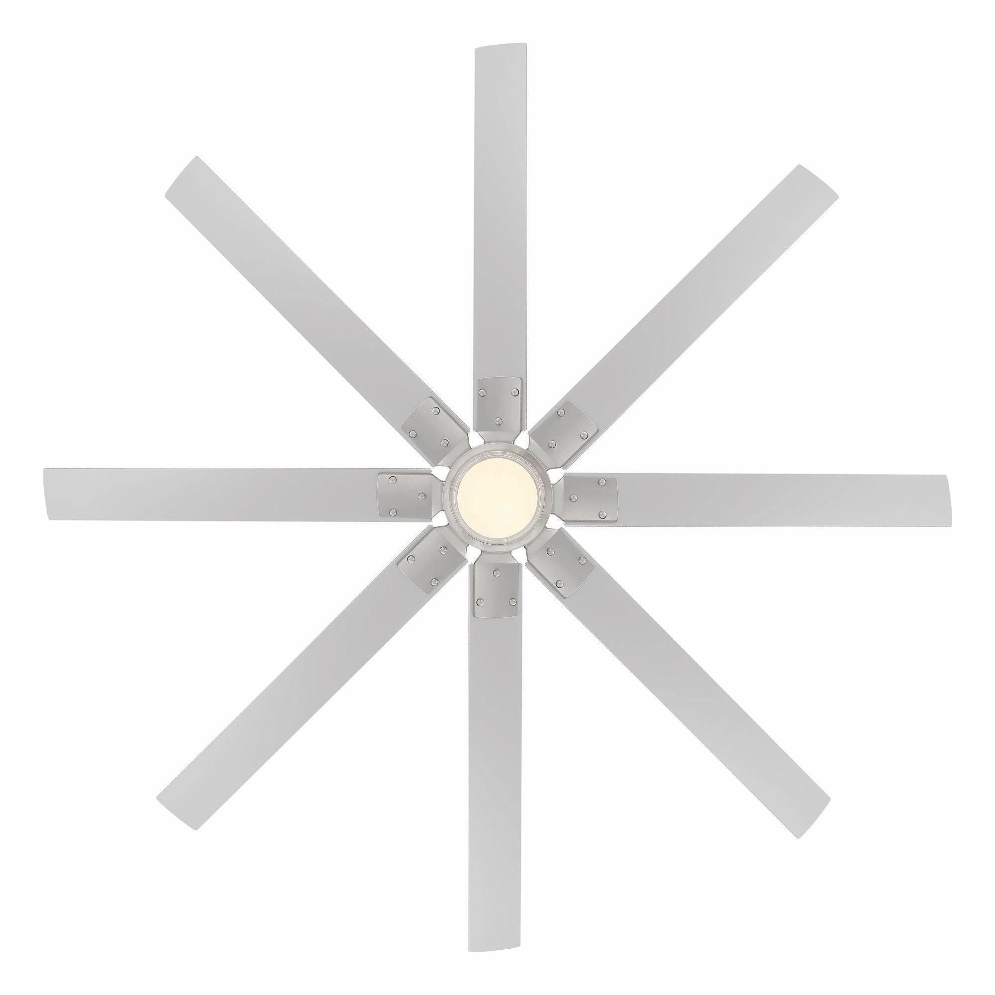 Renegade Indoor/Outdoor 8-Blade 66" Smart Ceiling Fan with LED Light Kit and Remote Control