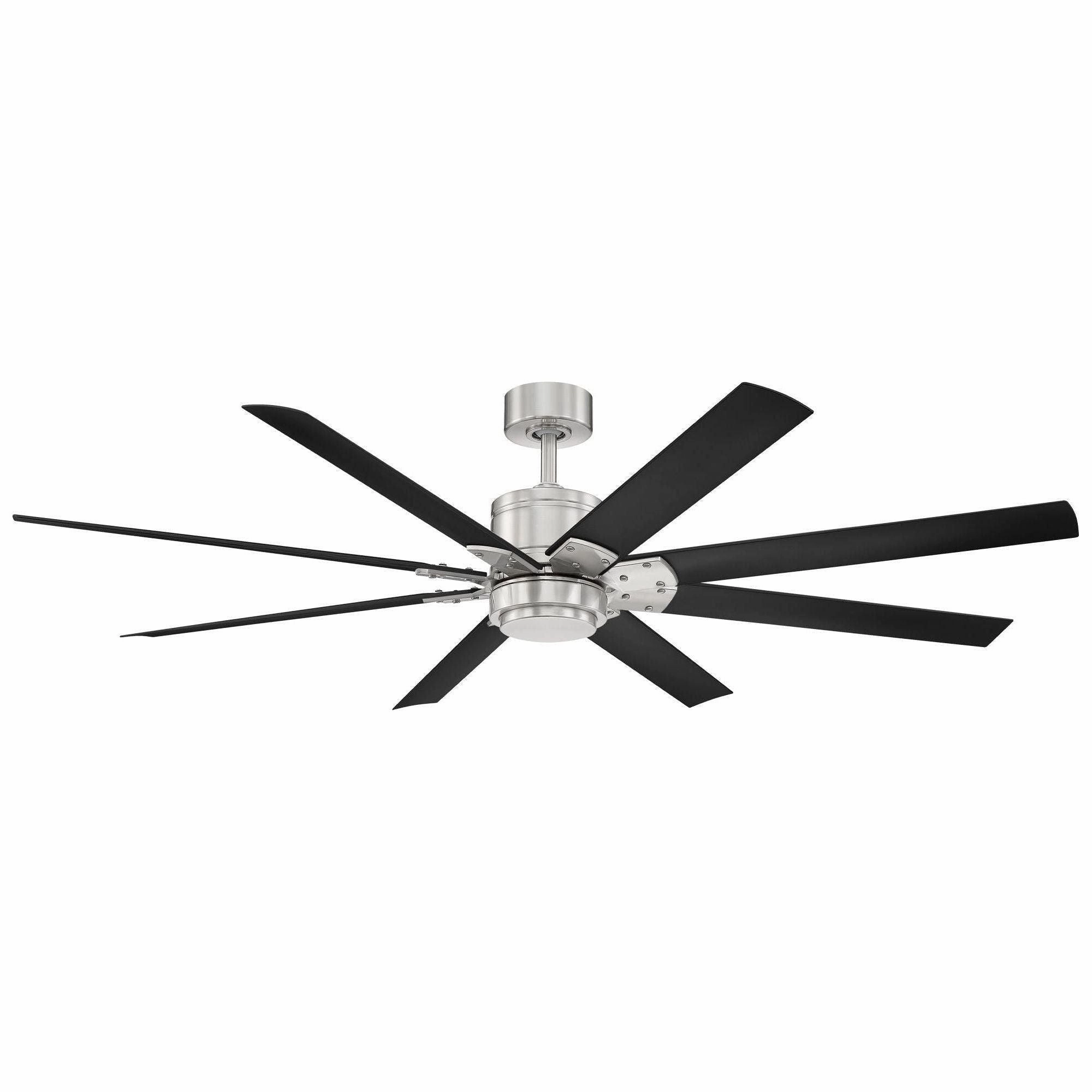 Renegade Indoor/Outdoor 8-Blade 66" Smart Ceiling Fan with LED Light Kit and Remote Control