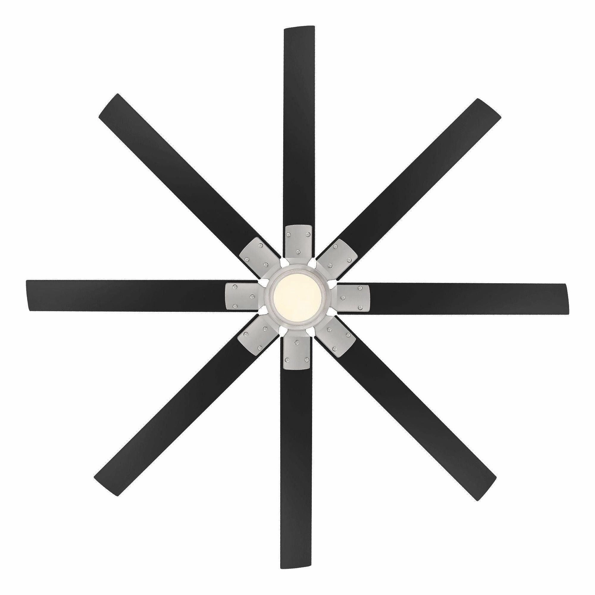 Renegade Indoor/Outdoor 8-Blade 66" Smart Ceiling Fan with LED Light Kit and Remote Control