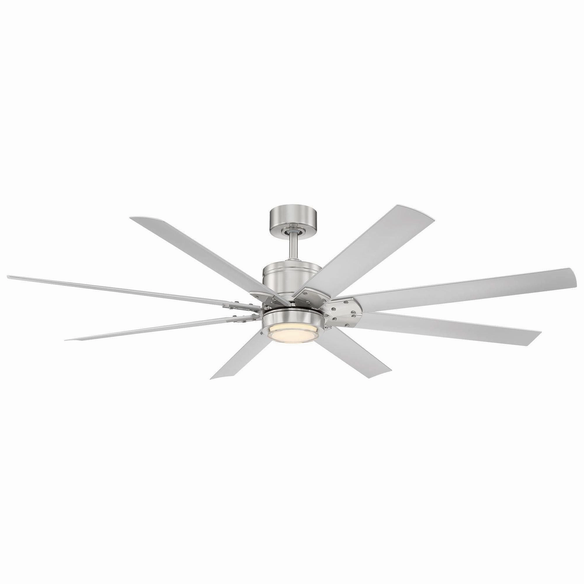 Renegade Indoor/Outdoor 8-Blade 66" Smart Ceiling Fan with LED Light Kit and Remote Control