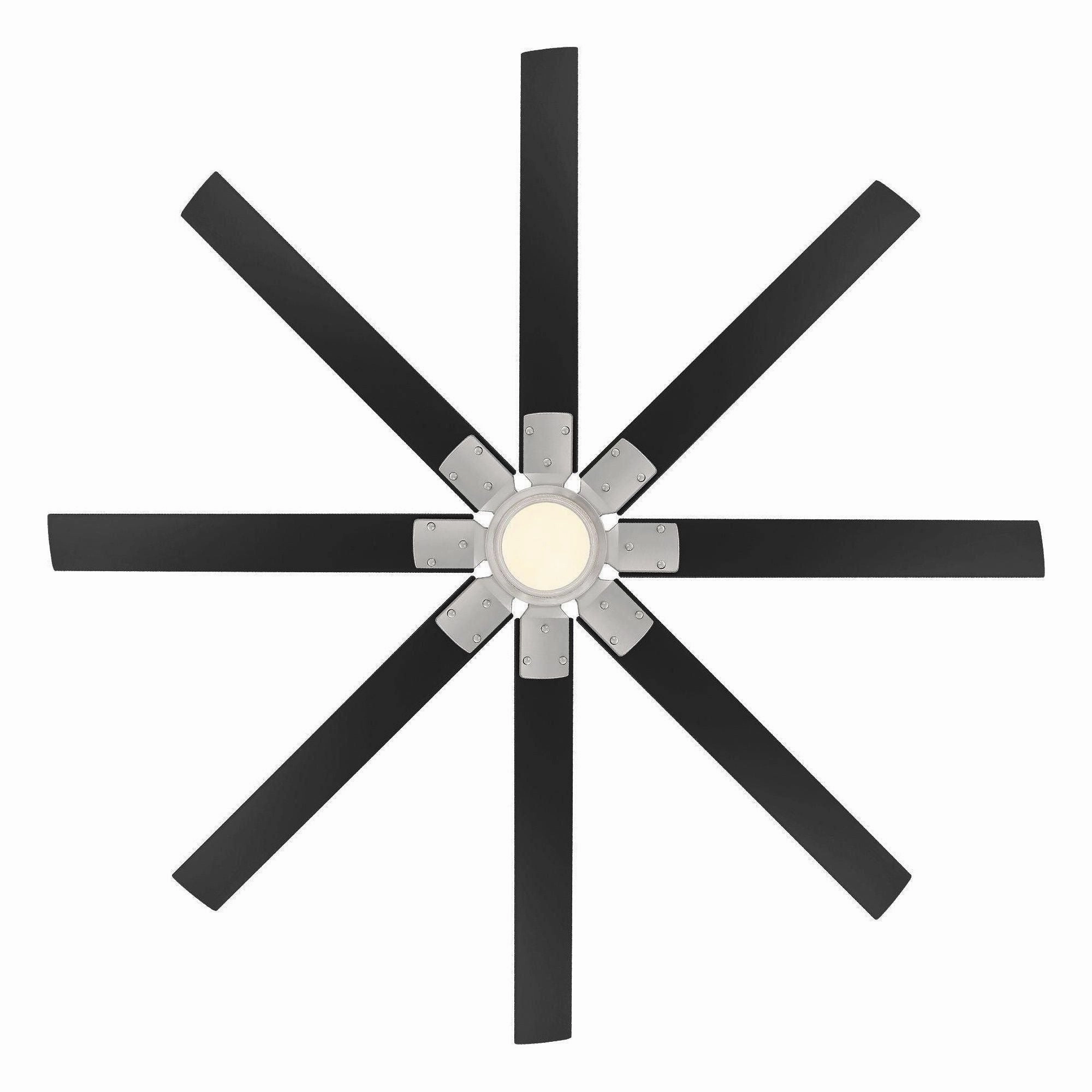 Renegade Indoor/Outdoor 8-Blade 66" Smart Ceiling Fan with LED Light Kit and Remote Control