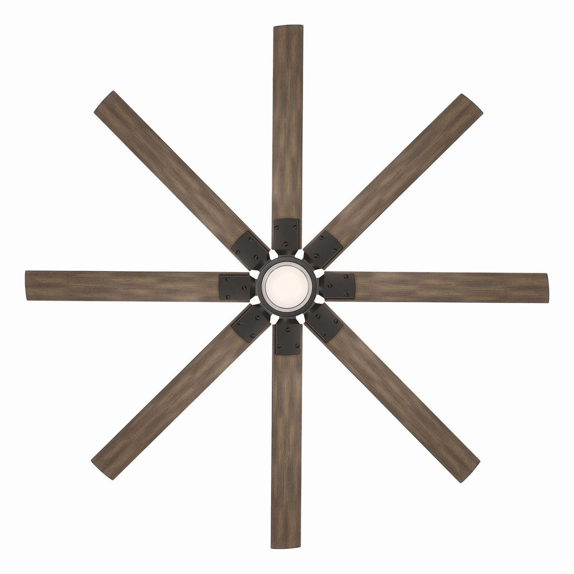 Renegade Indoor/Outdoor 8-Blade 66" Smart Ceiling Fan with LED Light Kit and Remote Control