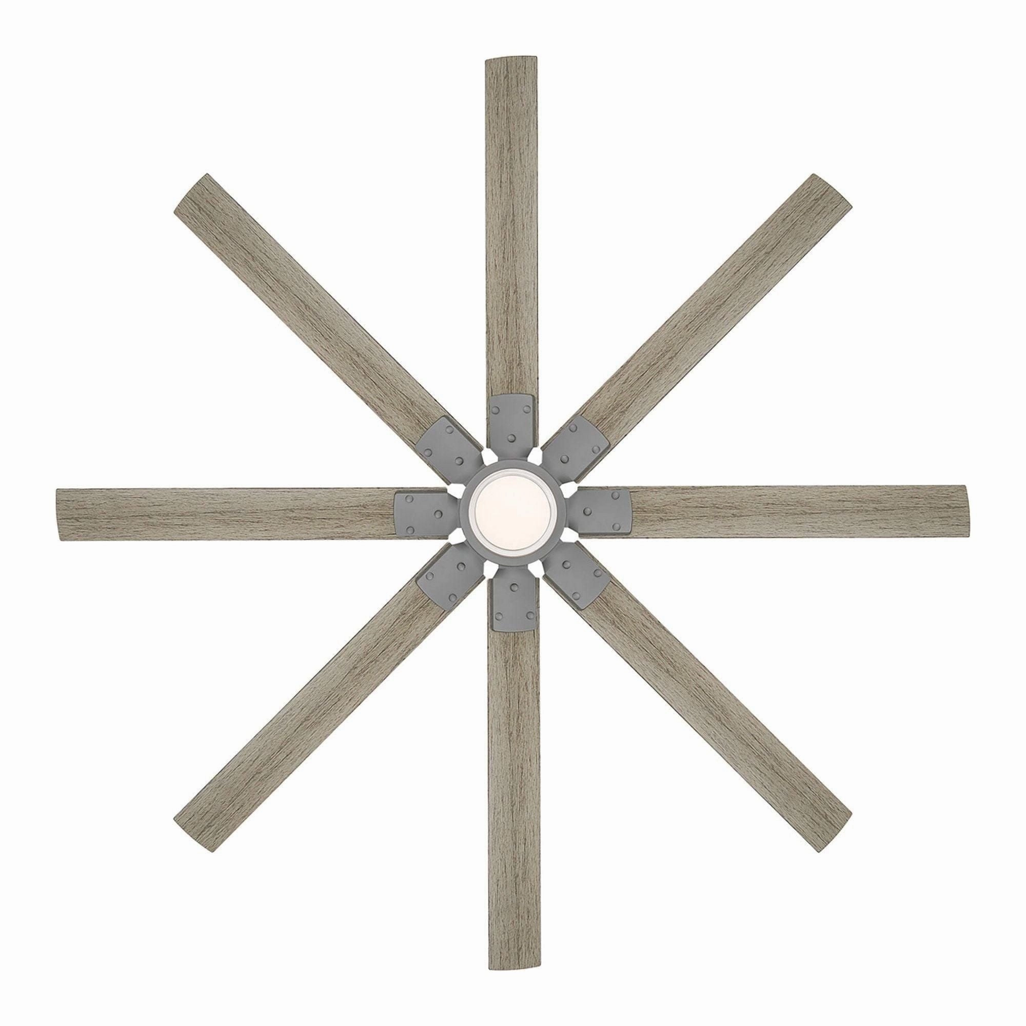 Renegade Indoor/Outdoor 8-Blade 66" Smart Ceiling Fan with LED Light Kit and Remote Control