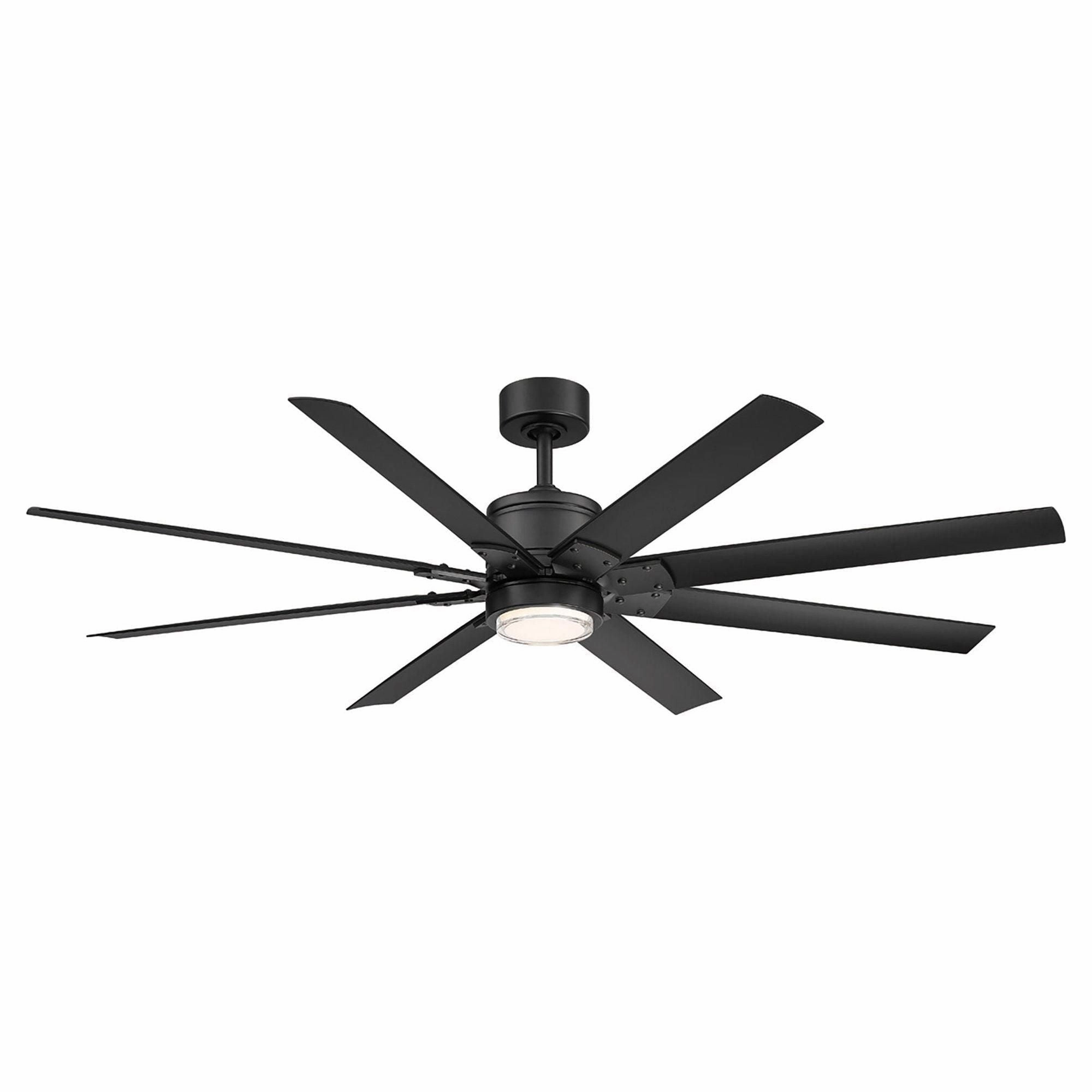 Renegade Indoor/Outdoor 8-Blade 66" Smart Ceiling Fan with LED Light Kit and Remote Control