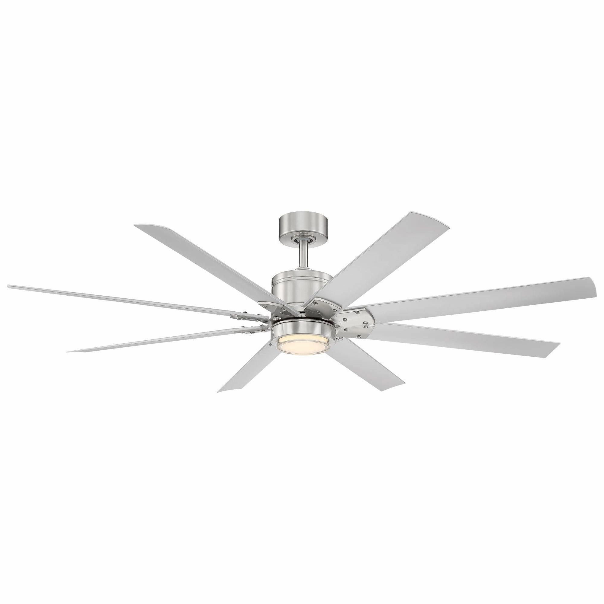 Renegade Indoor/Outdoor 8-Blade 66" Smart Ceiling Fan with LED Light Kit and Remote Control